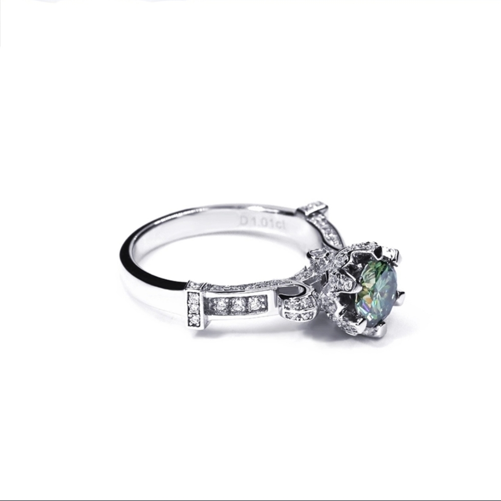 Sparkling Moissanite Diamond Rings for All Occasions - Picture 3 of 3